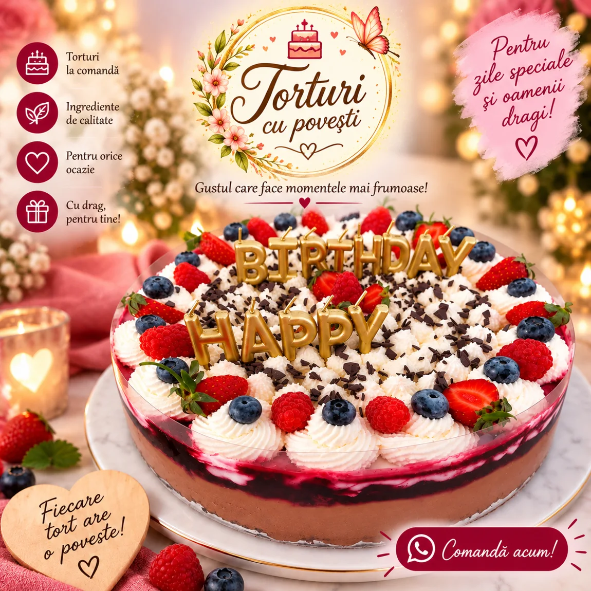 Tort cu fructe